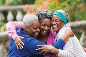 black-woman-embracing