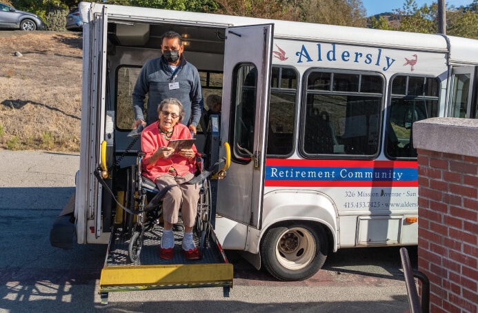 aldersly bus