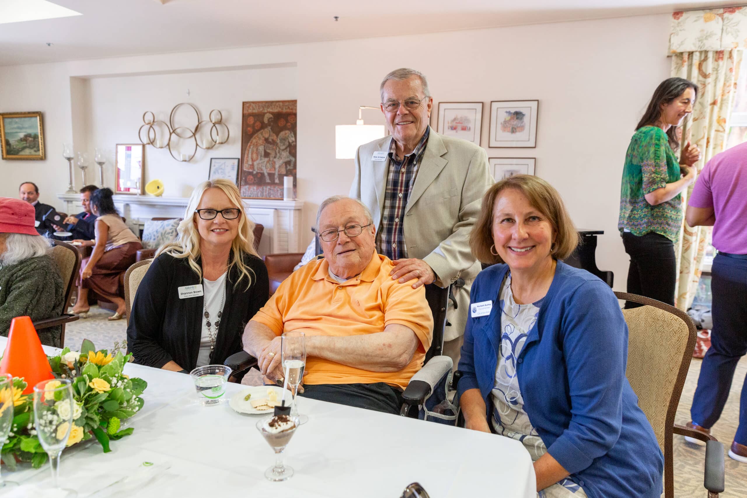 people enjoying the facilities