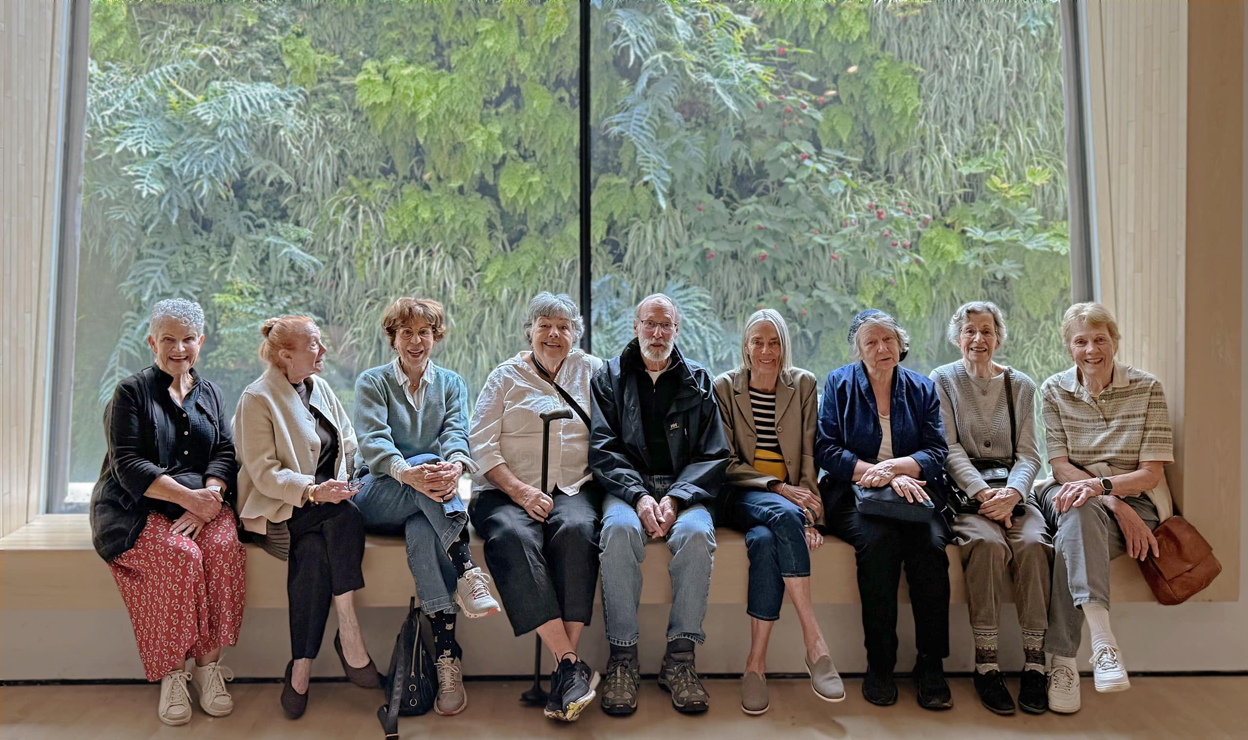 group of senior adults at SFMOMA.